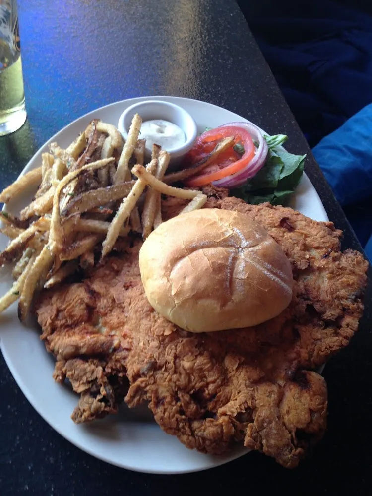 Fried Chicken Thigh Sandwich