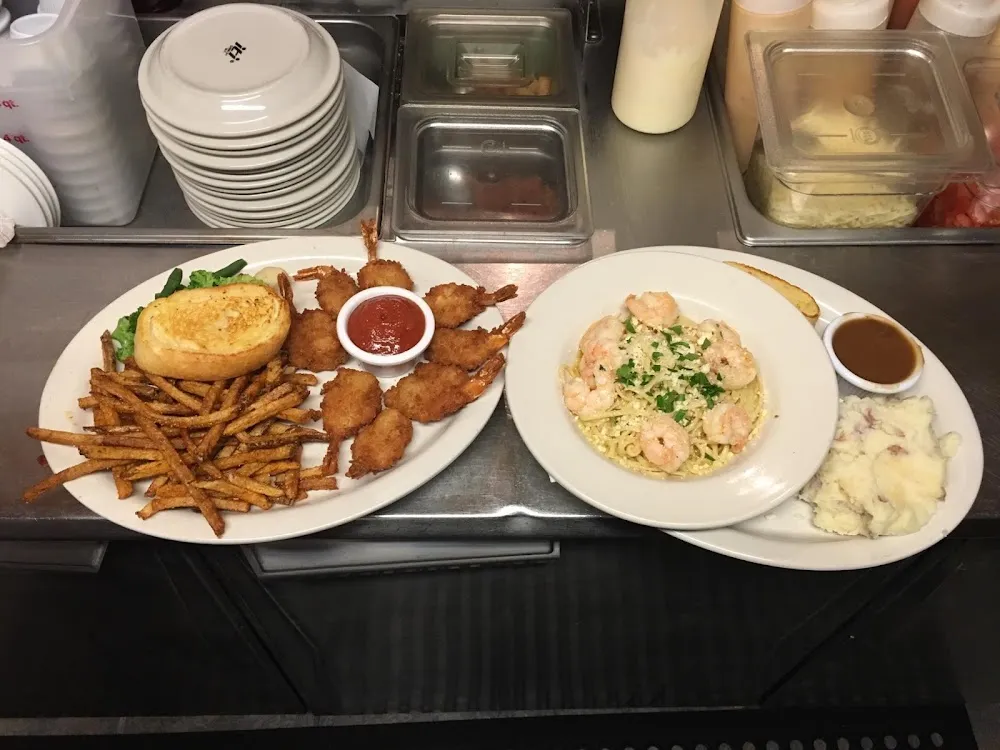 Jumbo Shrimp & Shrimp Scampi