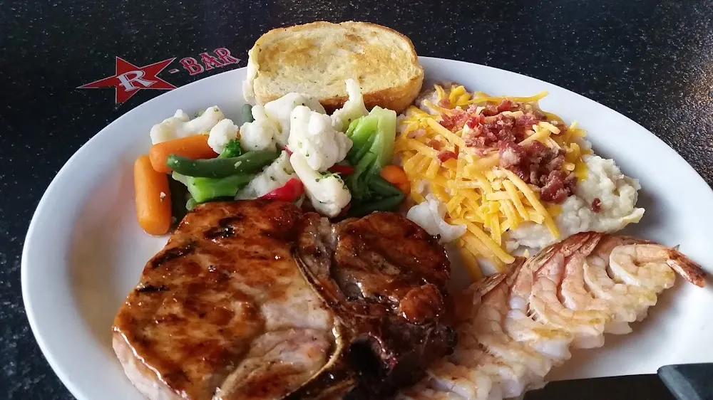 Maple Glazed Bone in Pork Chop